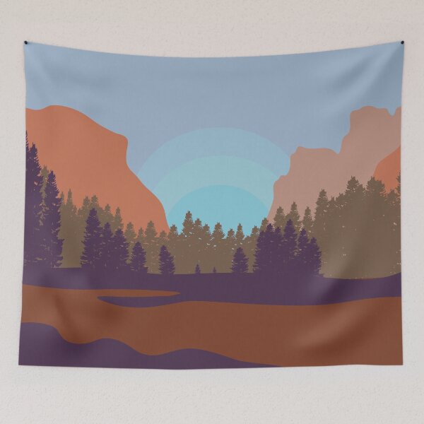 Item preview, Color Block Landscape 3 designed and sold by Danwelly.