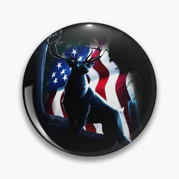 Item preview, Deer - American Flag designed and sold by Meliafroggy.