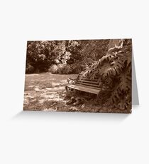 The Past & The Present Greeting Card