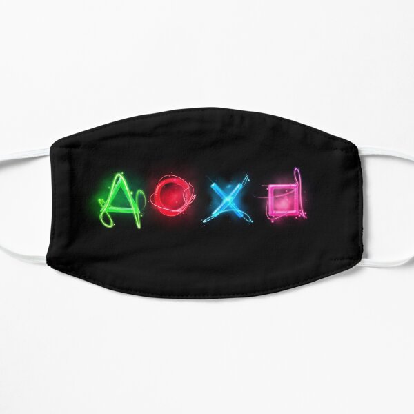 Logotipo de Playstation Mascarilla