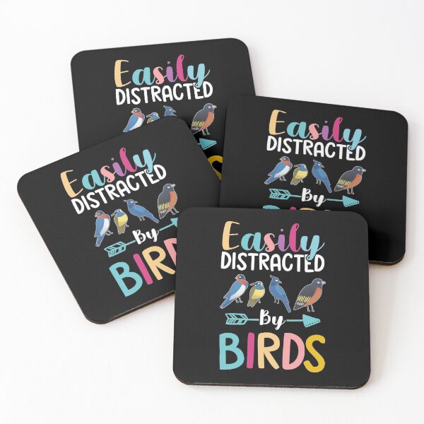 Item preview, Birdwatching Funny Bird Lover Easily Distracted By Birds designed and sold by CrookedCreek.