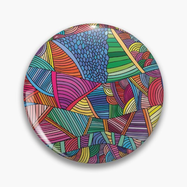 Item preview, Rainbow Patchwork Quilt designed and sold by Pink Pineapple Works.
