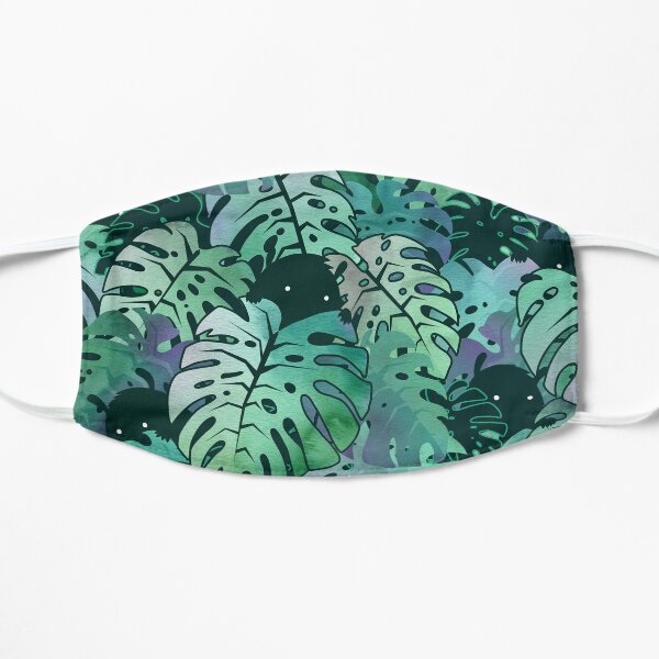 Monstera Monsters Flat Mask