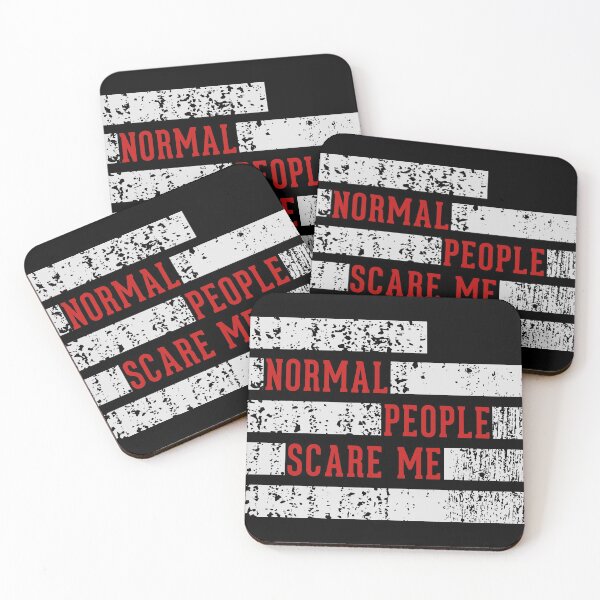 Item preview, Normal People Scare Me designed and sold by MrTeeTime.