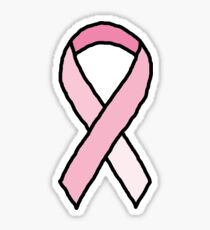 Breast Cancer Ribbon Sticker