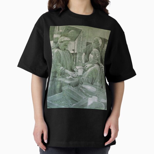 Healing Hands - Drawing by Avril Thomas - Adelaide / South Australia Artist Oversized T-Shirt