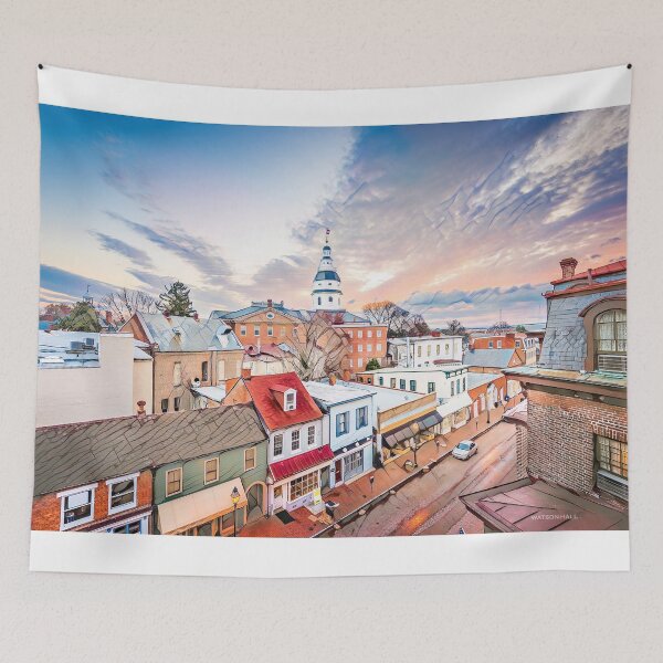 Item preview, Streets of Annapolis designed and sold by Marlene Watson-Hall.