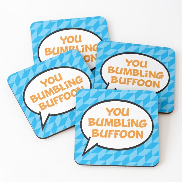 Item preview, You Bumbling Buffoon - Comic Pop Art Speech Bubble designed and sold by monkeysoup.