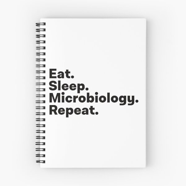 Item preview, Eat Sleep Microbiology Repeat designed and sold by teesaurus.
