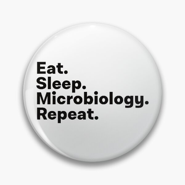 Item preview, Eat Sleep Microbiology Repeat designed and sold by teesaurus.