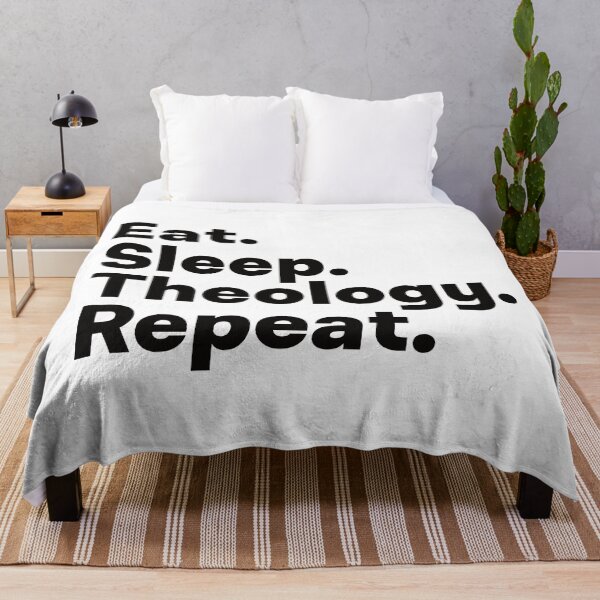 Item preview, Eat Sleep Theology Repeat designed and sold by teesaurus.
