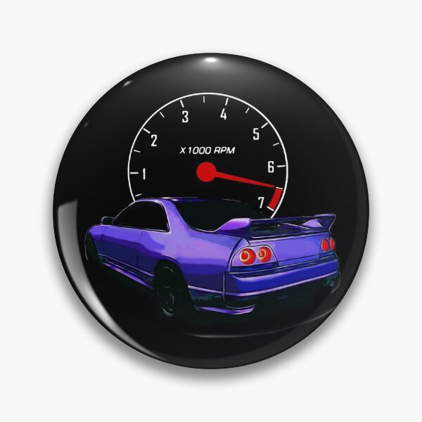 Item preview, Amethyst Purple Skyline R33 GTR Rear Side designed and sold by Enthusiast Designs.