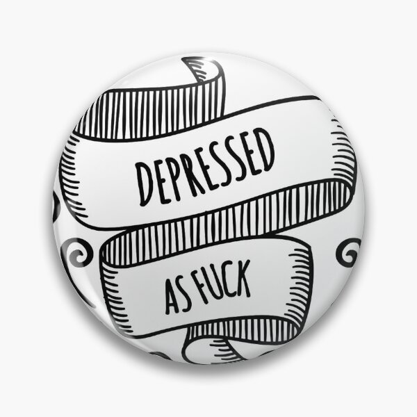 Item preview, Depressed designed and sold by kpccrafty.