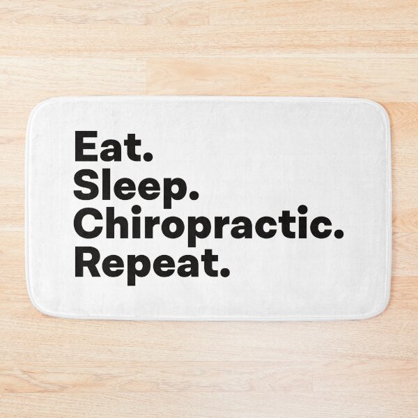 Item preview, Eat Sleep Chiropractic Repeat designed and sold by teesaurus.