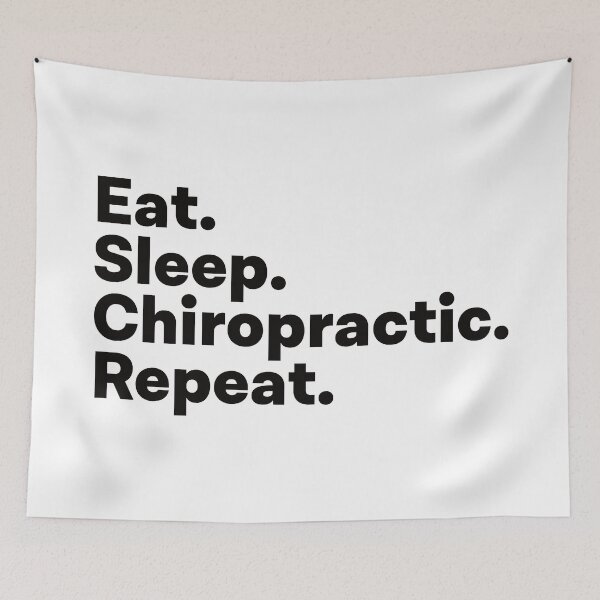 Item preview, Eat Sleep Chiropractic Repeat designed and sold by teesaurus.