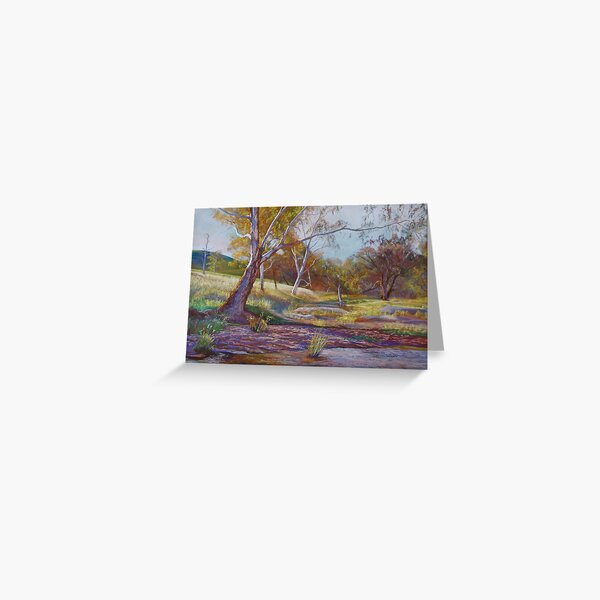 Beside the Creek Greeting Card