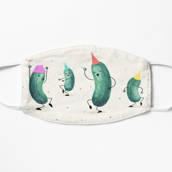 Pickle Party! Flat Mask