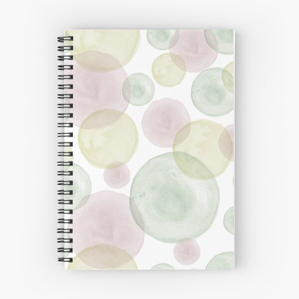 Item preview, Hazy Spring Circle Design watercolour painting designed and sold by Anne-Marie Bloor.