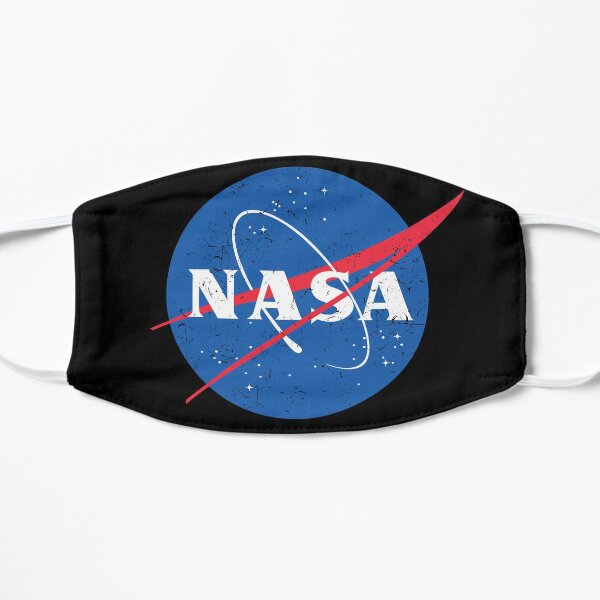 NASA Logo - Meatball - Vintage Distressed Flat Mask