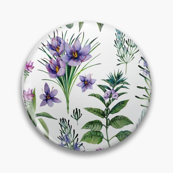 Item preview, Watercolor botanical collection of herbs and spices designed and sold by Ekaterina Glazkova.