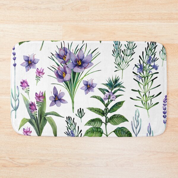 Item preview, Watercolor botanical collection of herbs and spices designed and sold by Ekaterina Glazkova.