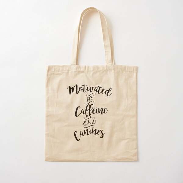 Dog Lover Owner Quote Animal Friendship Family Tote Shopping Bag Cotton gift