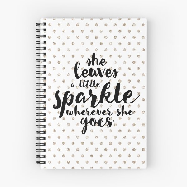 Item preview, She Leaves a Little Sparkle Wherever She Goes designed and sold by indulgemyheart.