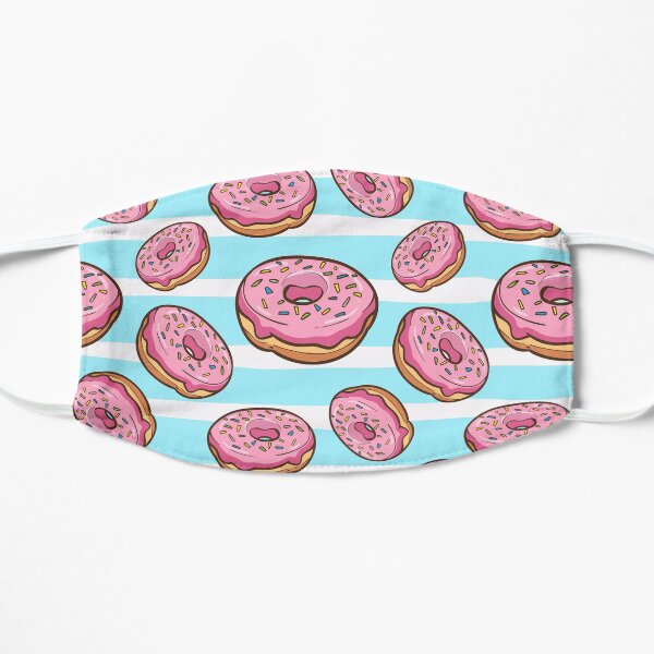 Donut pattern Flat Mask