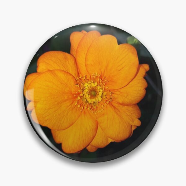 Item preview, flor naranja designed and sold by Flog7.