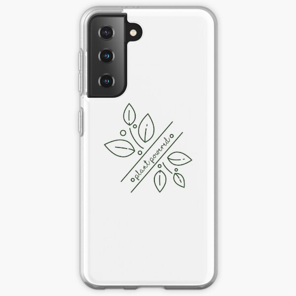 plant powered Samsung Galaxy Soft Case