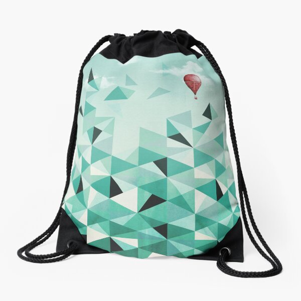 Emerald City (Blue Sky Version) Drawstring Bag