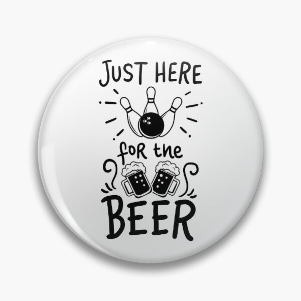 Item preview, Just Here For The Beer I Bowling Shirt For Your Next Strike designed and sold by teweshirt.