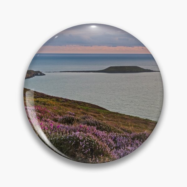 Item preview, Worms Head y Rhossili Bay desde Rhossili Down, Gower, Gales designed and sold by Dan Santillo.
