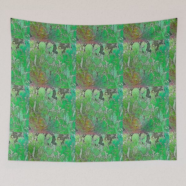 Item preview, Cactus Succulent Farm Pop Art Photograph designed and sold by AZGuzmans.