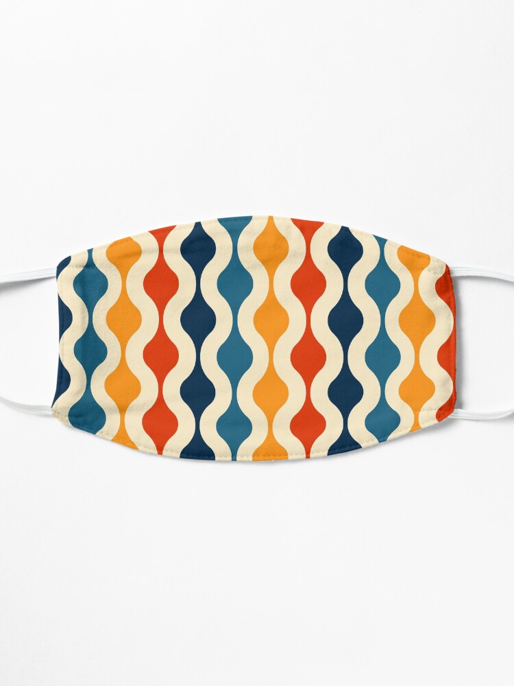 Alternate view of Groovy 70's pattern Mask