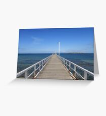 Point Lonsdale Pier - Victoria, Australia Greeting Card