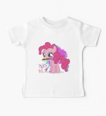 Pinkie Pie Color Splatter Baby Tee