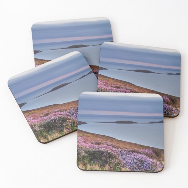 Item preview, Worms Head and Rhossili Bay from Rhossili Down, Gower, Wales  designed and sold by Dan Santillo.
