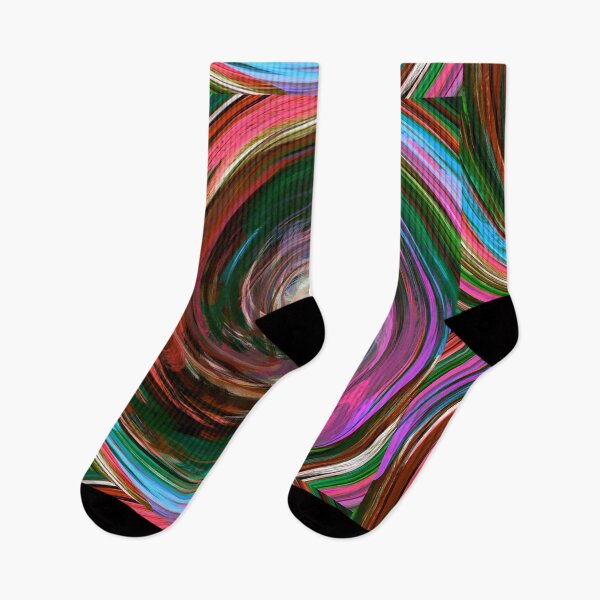 Item preview, Modern Colorful Swirl Abstract Art #3 designed and sold by enhan.