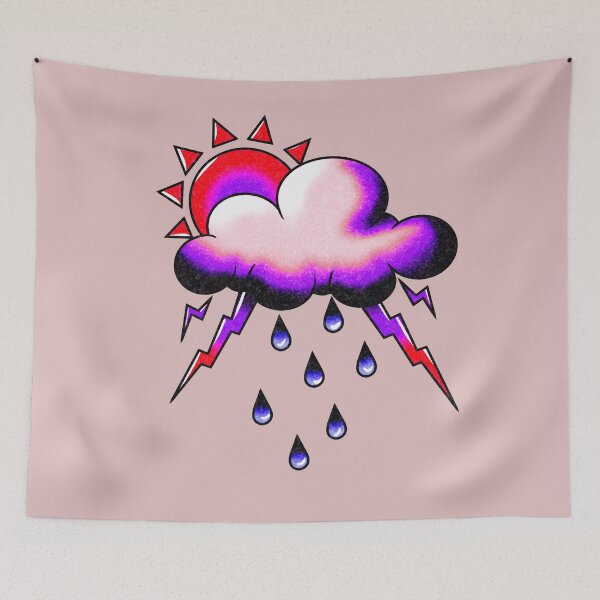 Item preview, storm cloud designed and sold by Rumcherry Art.