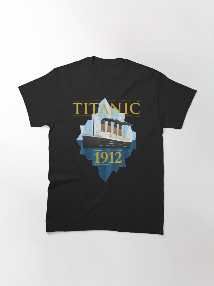Alternate view of Titanic Sailing Ship Vintage CruisVessel 1912 Classic T-Shirt