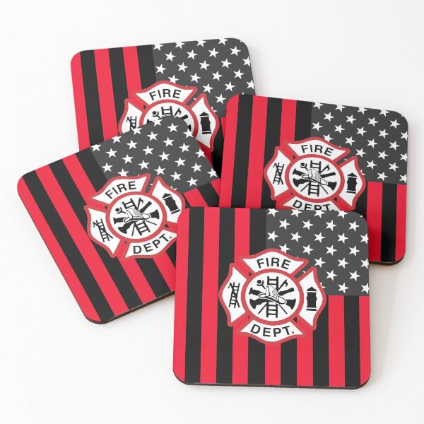 Item preview, Copy of Firefighter Gifts, Thin Red Line Flag designed and sold by 3QuartersToday.