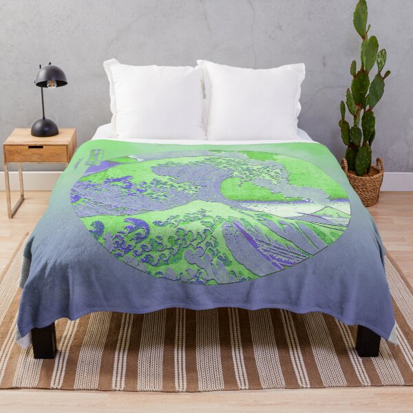 Item preview, The Great Wave Off Kanagawa Mount Fuji Eruption designed and sold by anthonylonder.