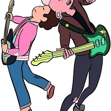 Artwork thumbnail, Steven And Lars Rocking by DaggerBDesigns