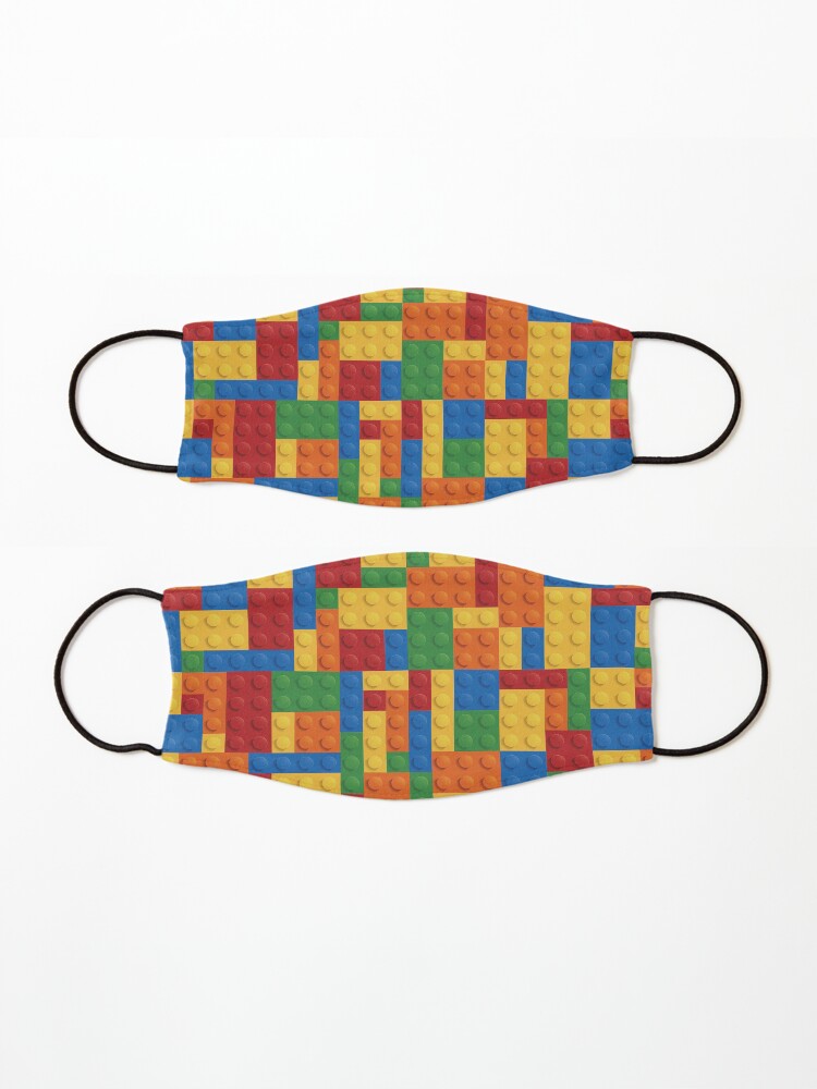 Alternate view of LegoLove Building Blocks Mask