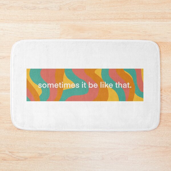 Item preview, Sometimes it be like that, Retro Swirl designed and sold by roseliliana.
