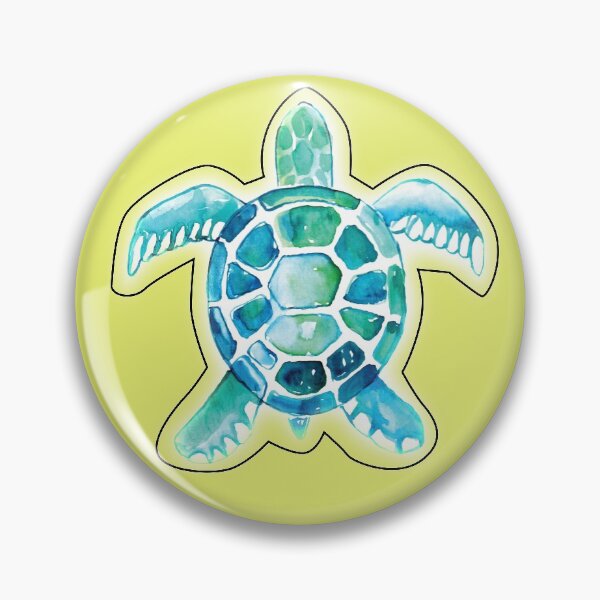 Item preview, Watercolor Sea Turtle designed and sold by AZGuzmans.
