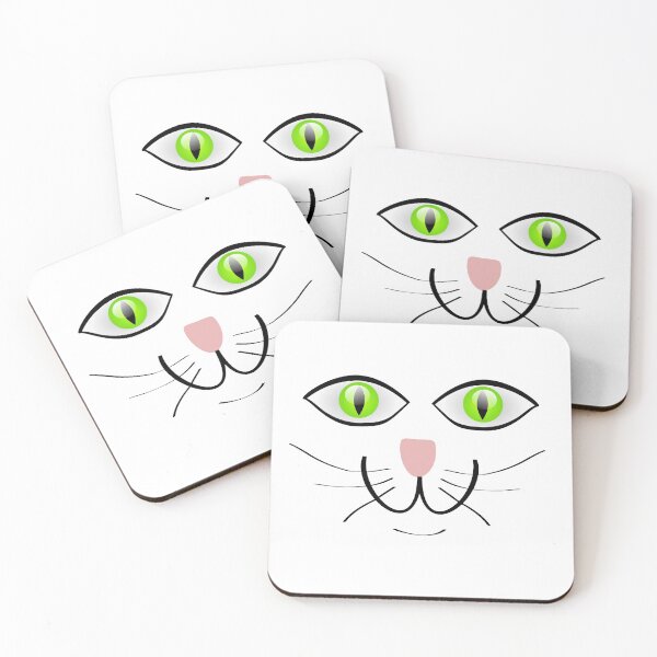 Item preview, Green Eyed Cat Face, Gifts cat Lovers designed and sold by 3QuartersToday.