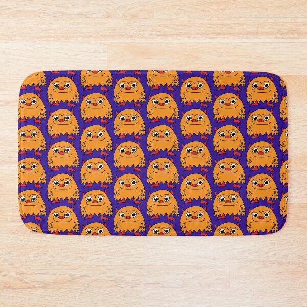 Item preview, Friendly Little Monster - Orange Guy (on brilliant blue) designed and sold by jesscargill.