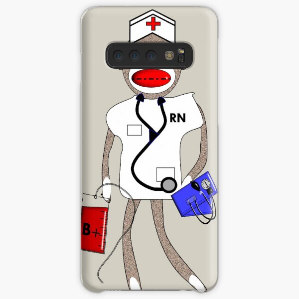 Sock Monkey Nurse Samsung Galaxy Snap Case